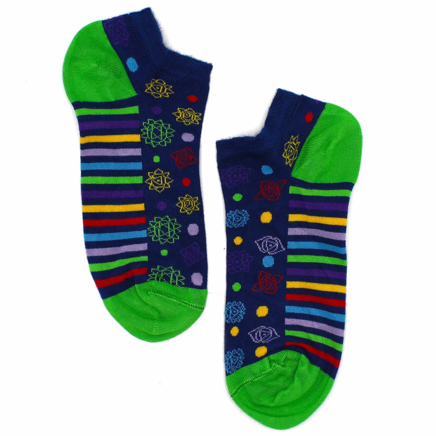 Chaussettes basses en bambou Hop Hare M/L (41-46) - 7 Chakra
