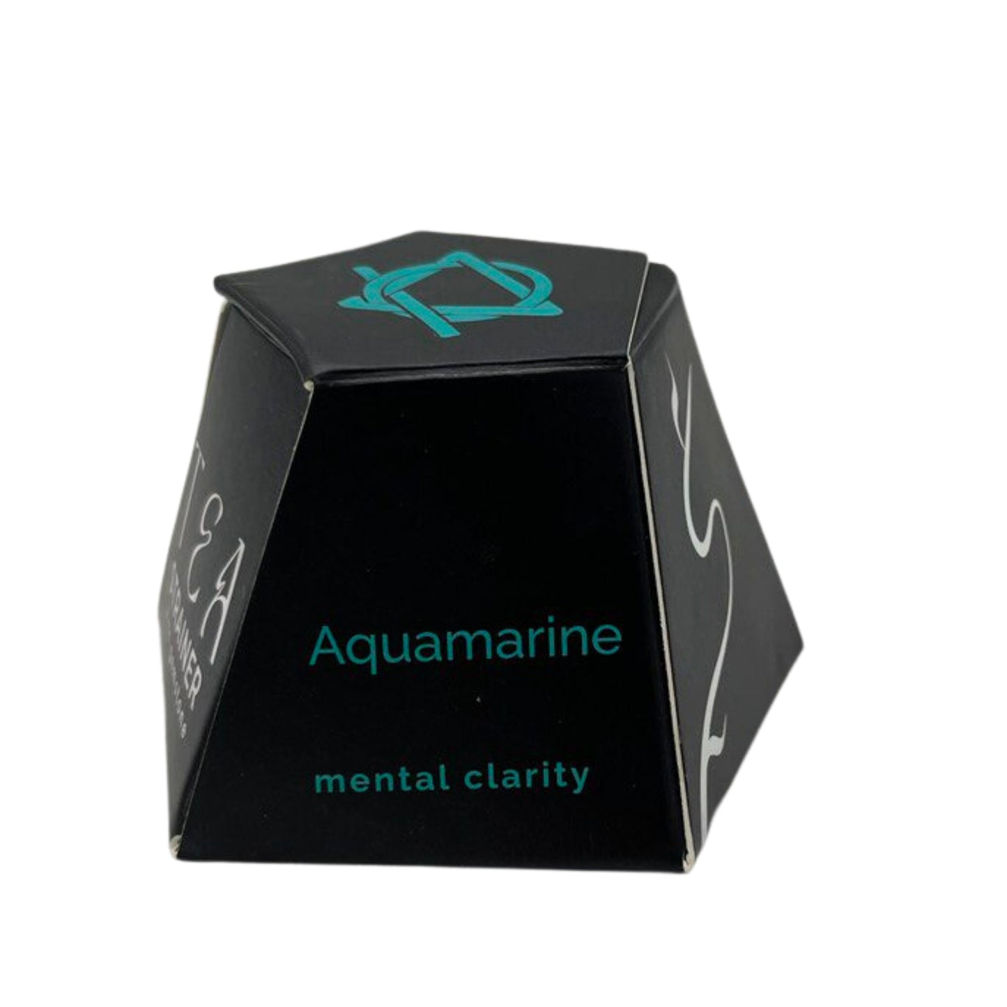 Passoire à thé en cristal brut – Aigue-marine