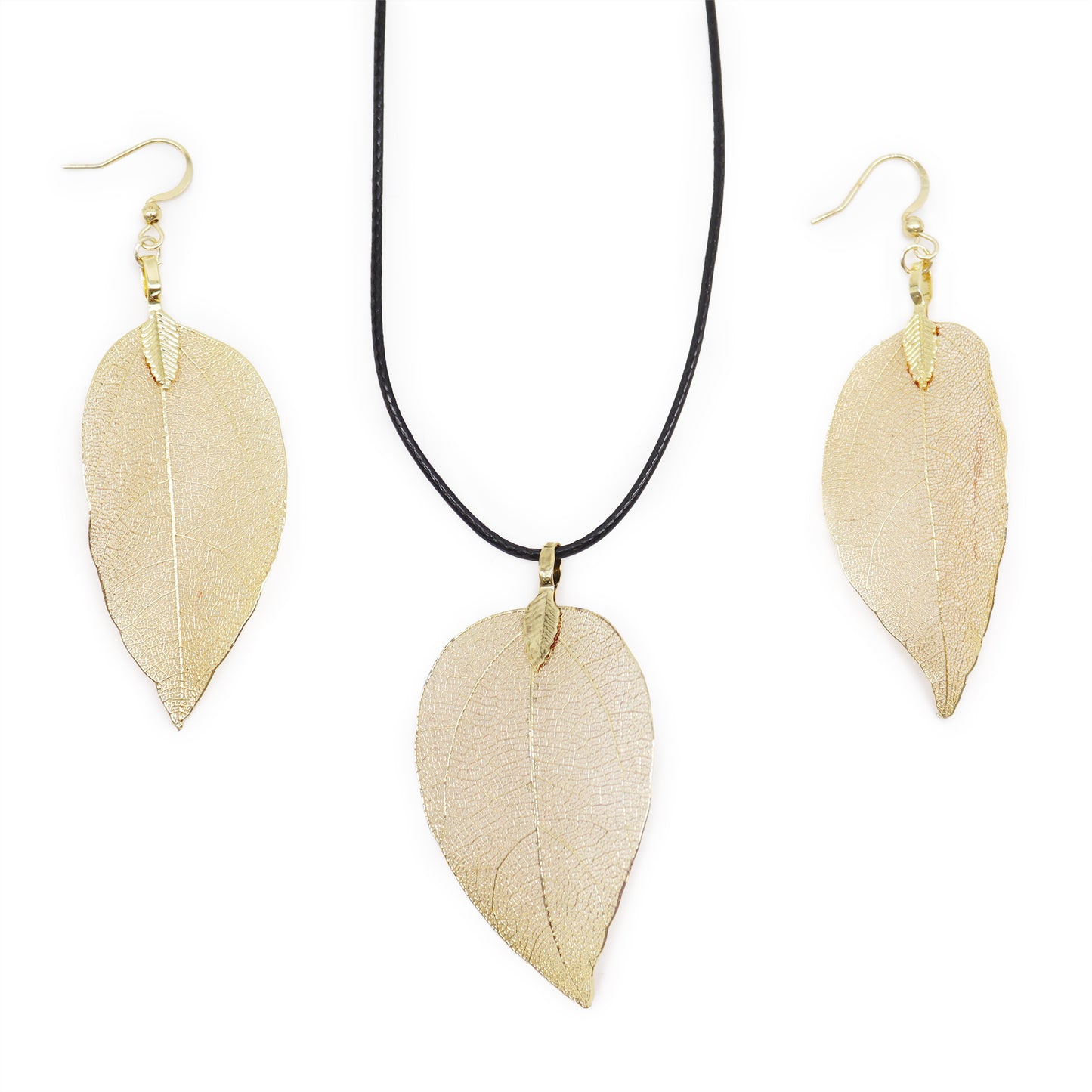 Ensemble collier et boucles d'oreilles - Fiche valeur - Or