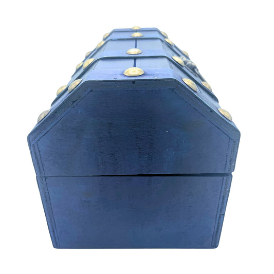 Grand coffre au trésor - Bleu sarcelle