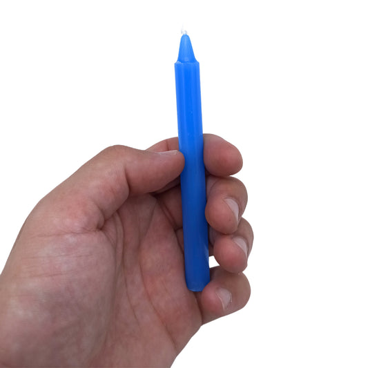 Bougies magiques Manifest (lot de 12) - Bleu - Chakra de la gorge