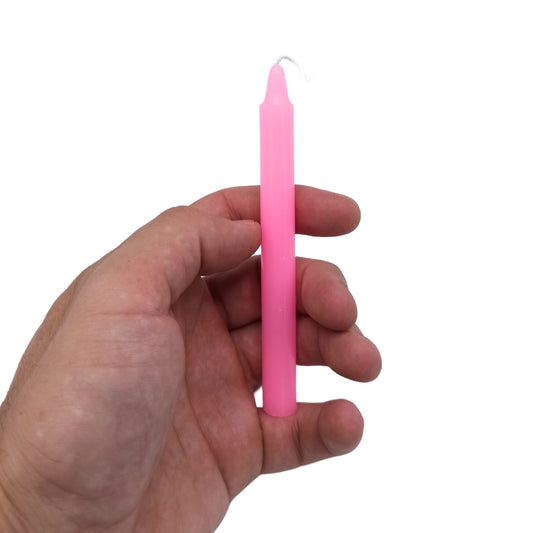 Bougies magiques Manifest (lot de 12) - Rose