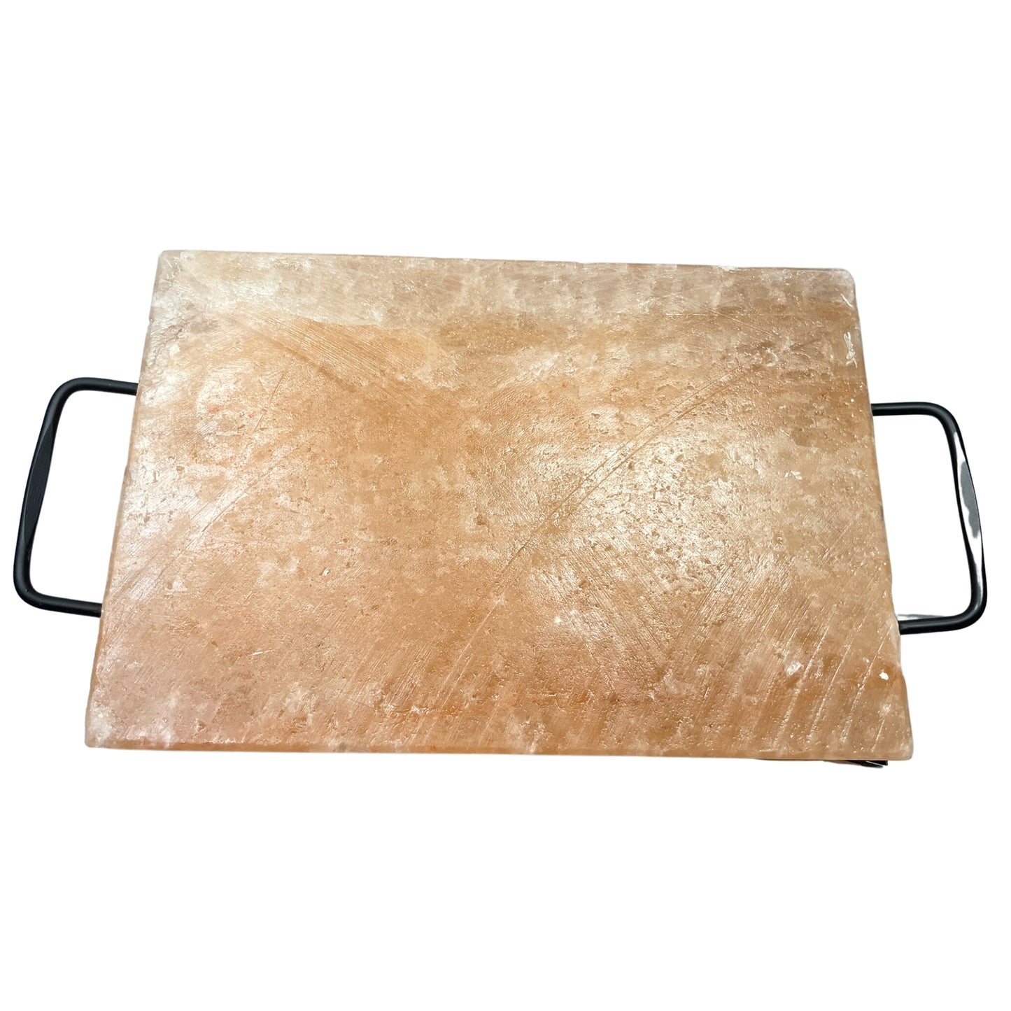 Assiette barbecue en sel de l'Himalaya - 30x20x5cm