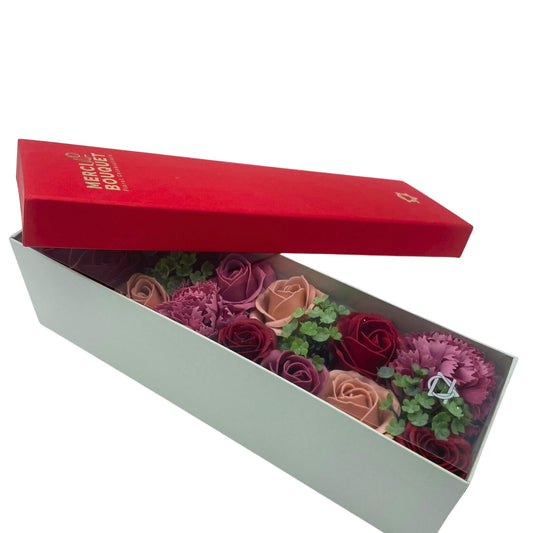Boîte longue - Roses vintage