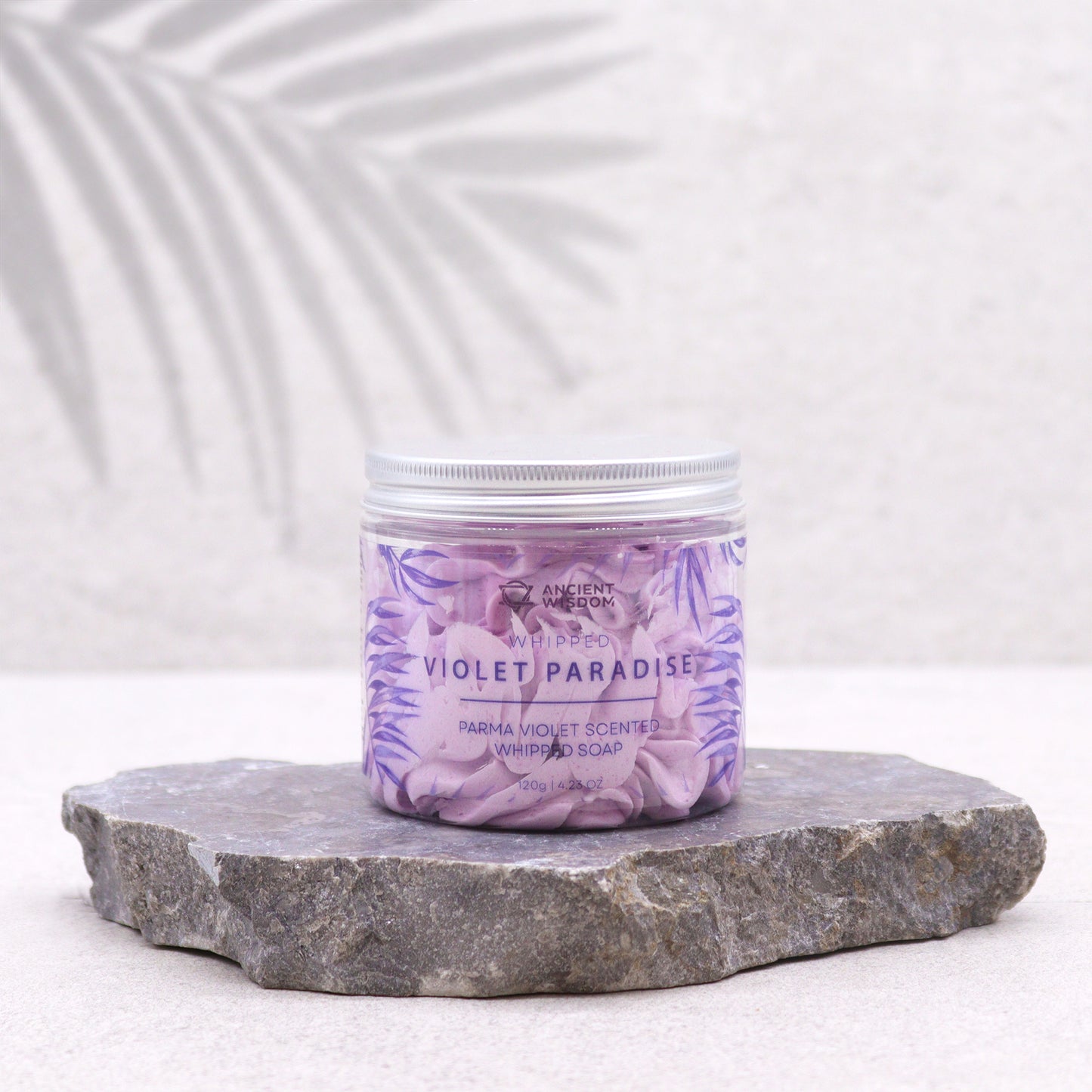 Savon crème fouettée à la violette de Parme 120 g