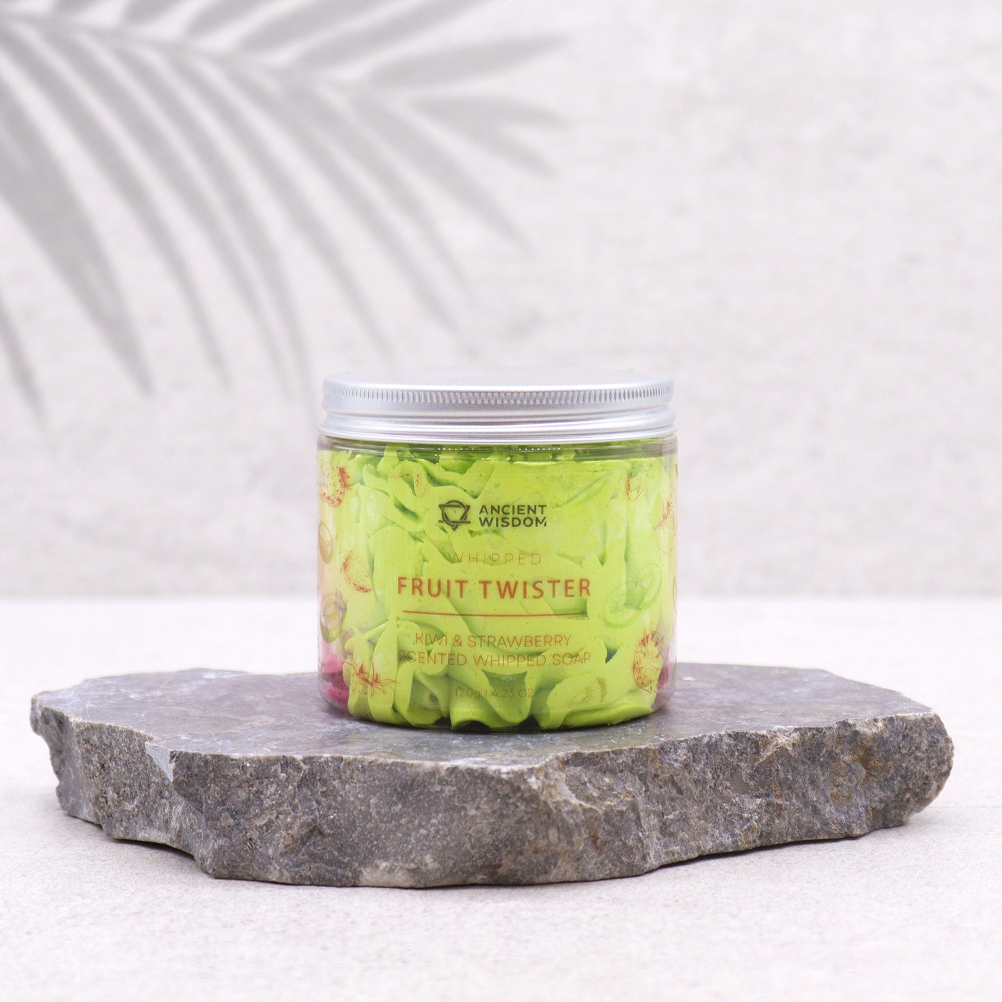 Savon à la crème fouettée fraise et kiwi 120 g