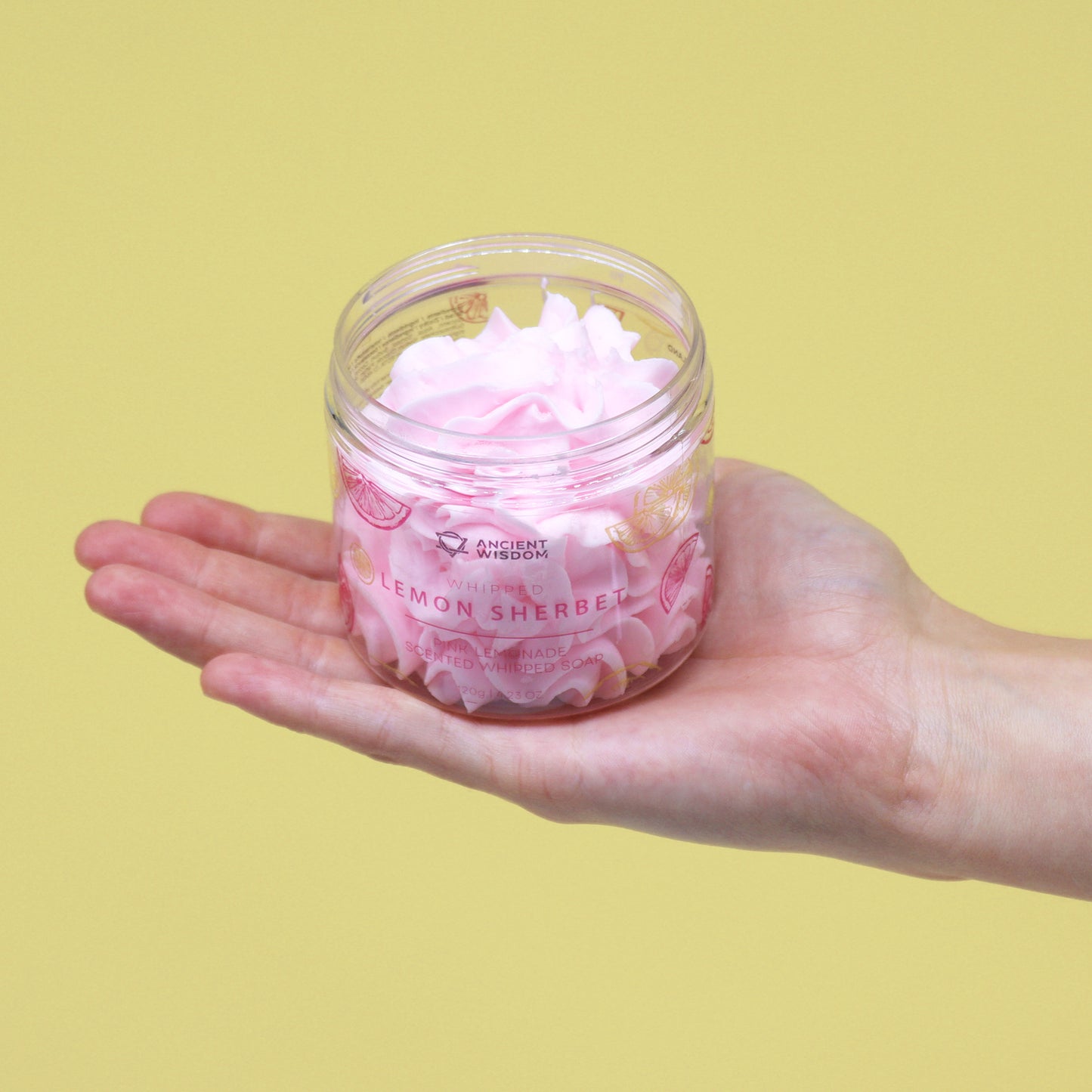 Savon à la crème fouettée à la limonade rose 120 g