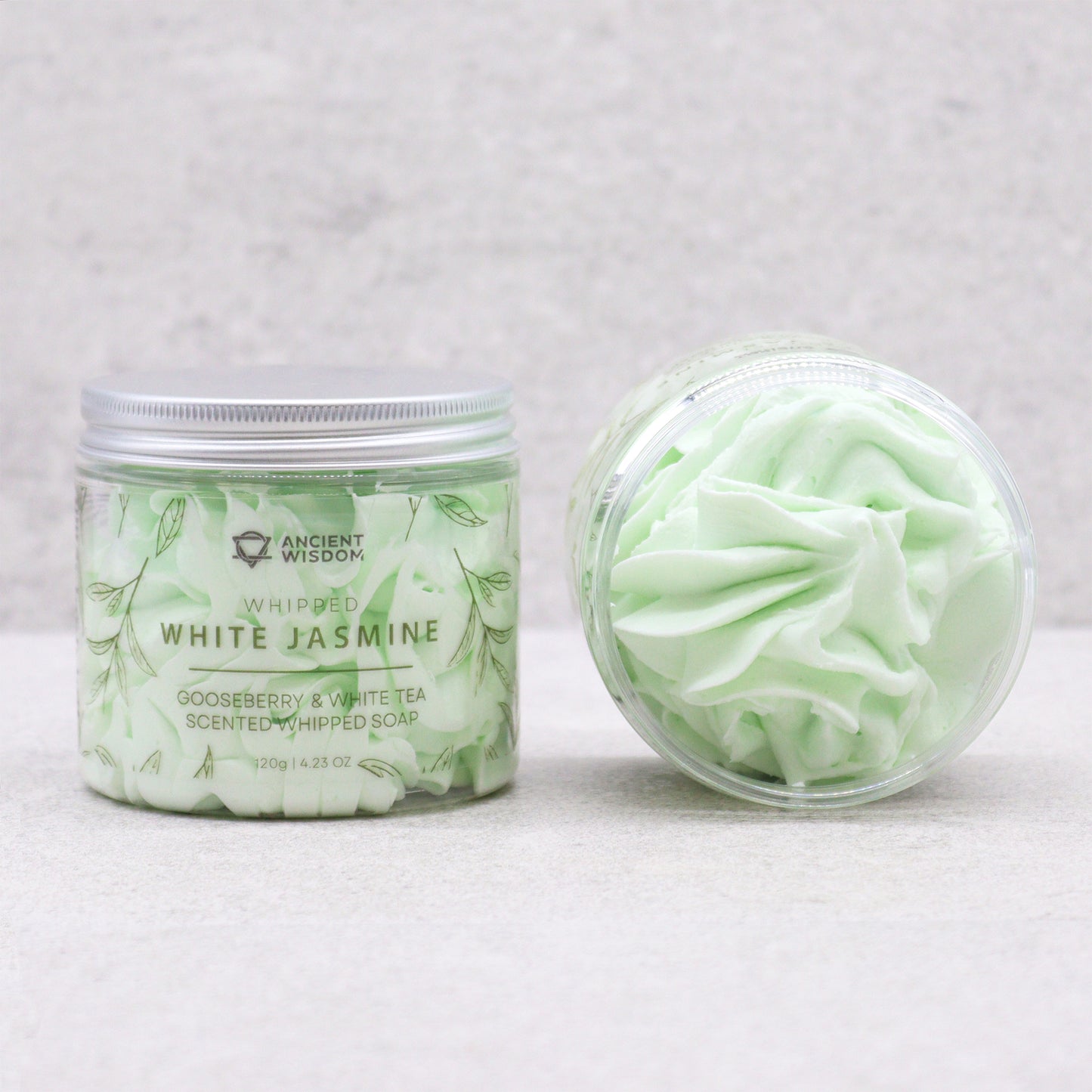 Savon crème fouettée groseille et thé blanc 120 g