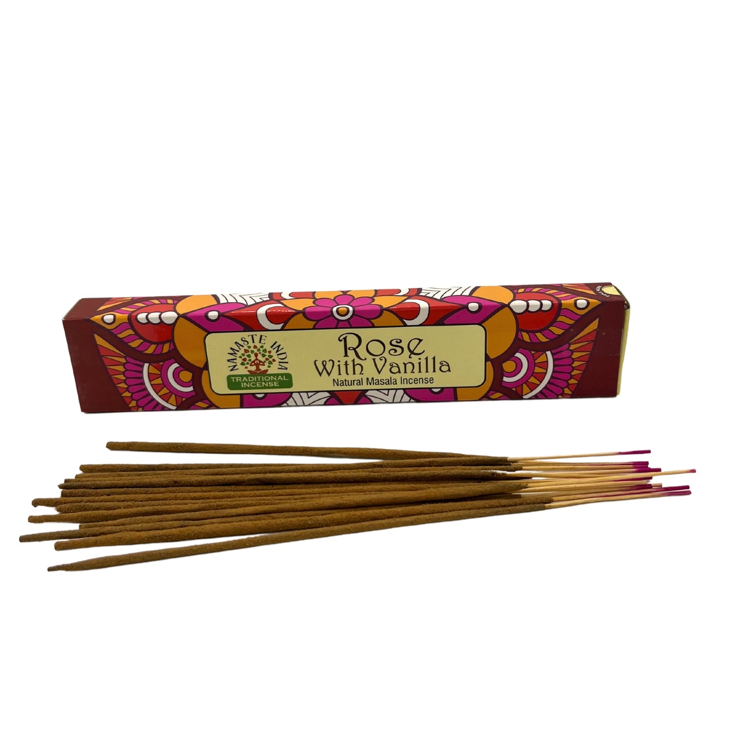 Encens Namaste Mandala Masala - Rose et Vanille