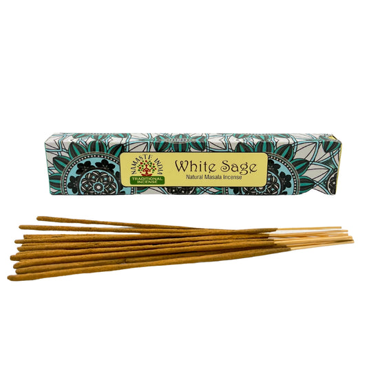 Encens Namaste Mandala Masala - Sauge Blanche