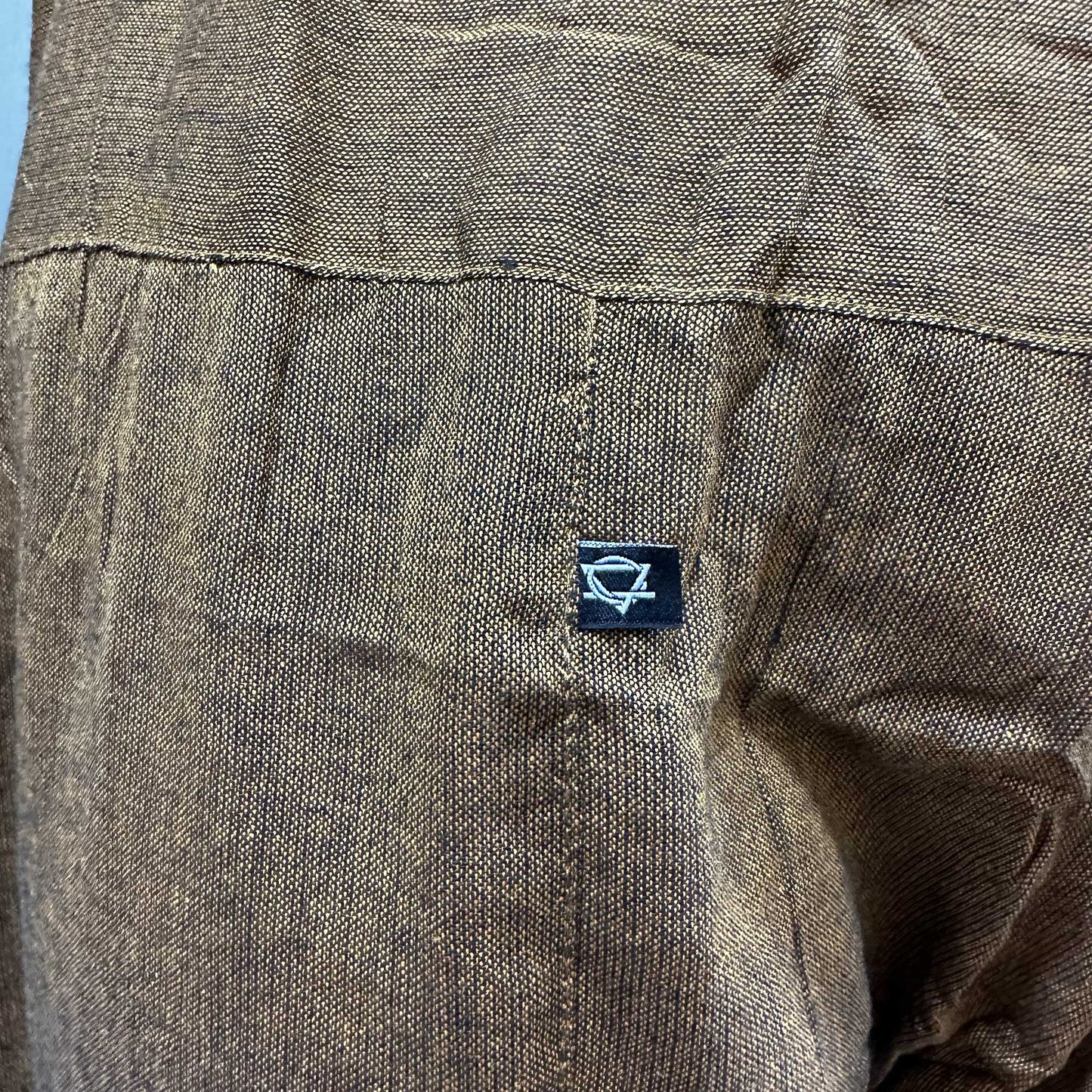 Pantalons de yoga et festivals – Mantra mandala du pêcheur thaïlandais en orange