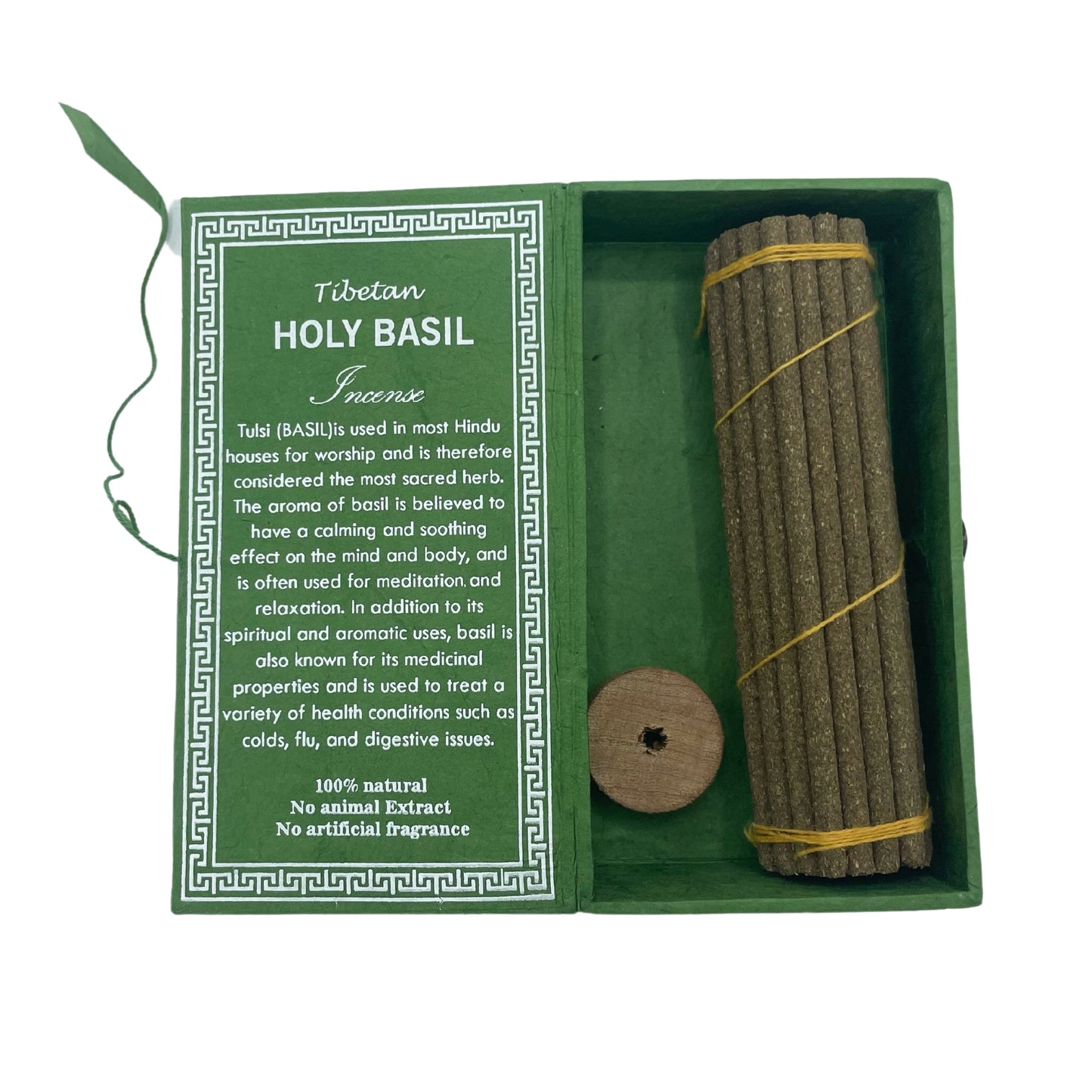 Coffret cadeau d'encens Sugandhit Dhoop de l'Himalaya - Basilic sacré