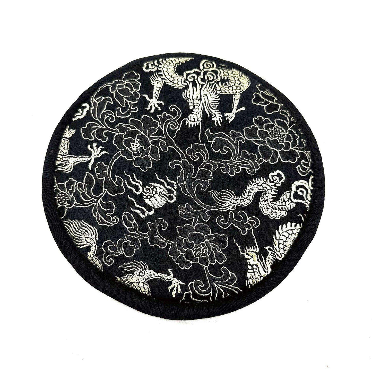 Coffret cadeau de bols chantants tibétains martelés et gravés à la main - 14 cm - Fleur de Vie