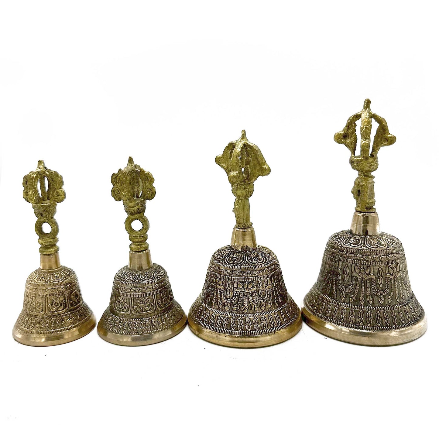 Grande cloche tibétaine Tingsha - 7,5x13 cm