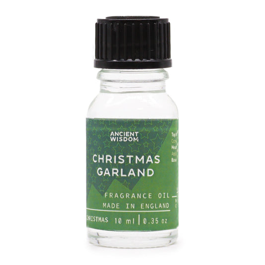 Huile parfumée 10 ml - Couronne de Noël