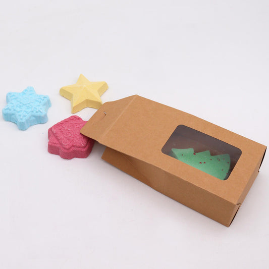 Coffret cadeau de bombes de bain de Noël