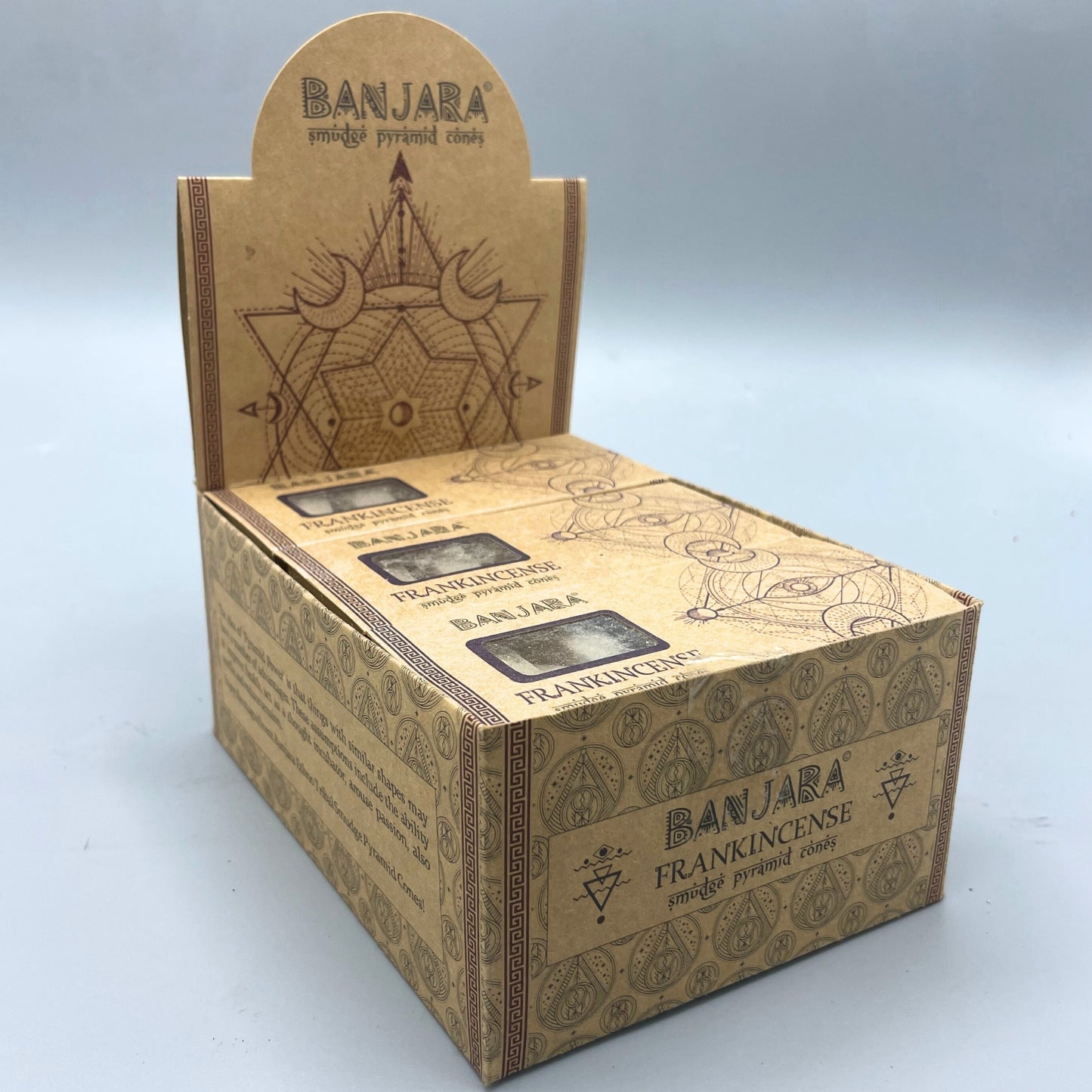 Cônes pyramidaux Banjara Smudge - Encens