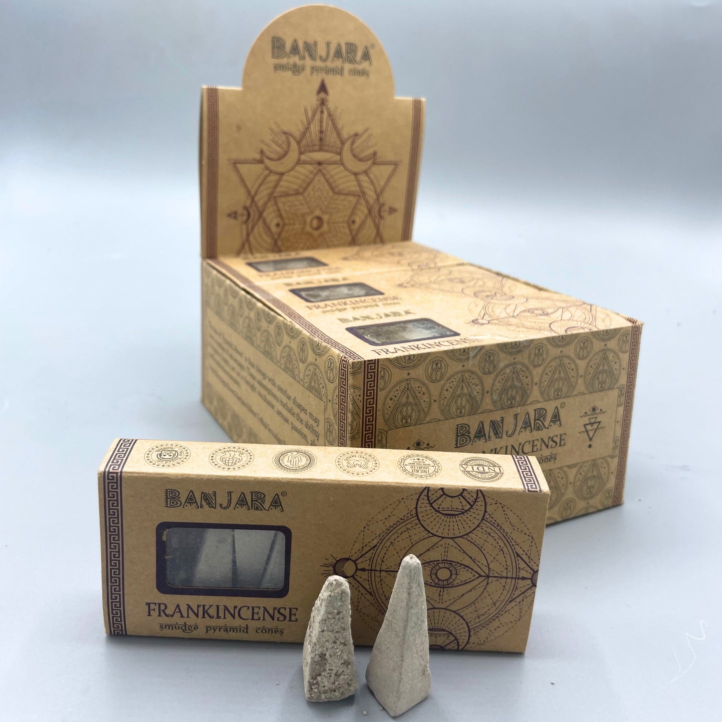Cônes pyramidaux Banjara Smudge - Encens