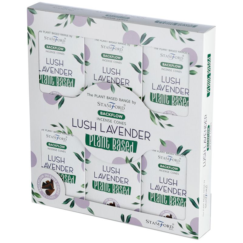 Cônes d'encens à reflux aux herbes - Lavande luxuriante