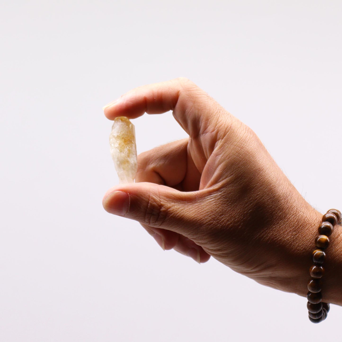 Cristaux bruts (500 g) - Pointes brutes de citrine et de topaze