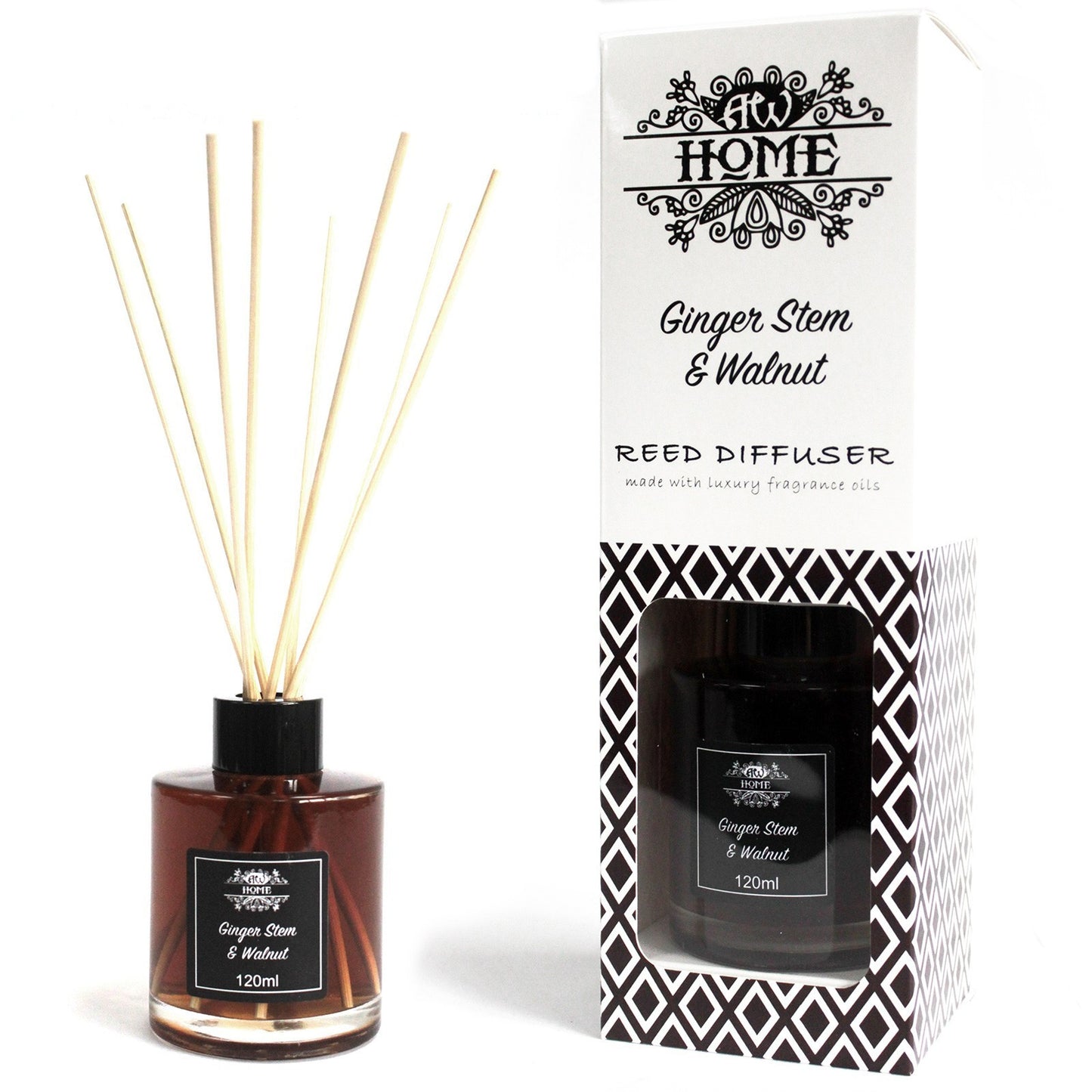 Diffuseur d'arômes 120 ml - Gingembre et noix