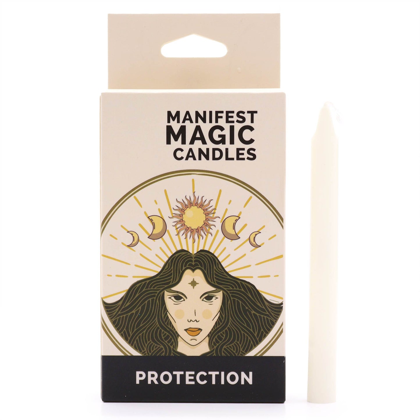 Bougies magiques Manifest (lot de 12) - Ivoire
