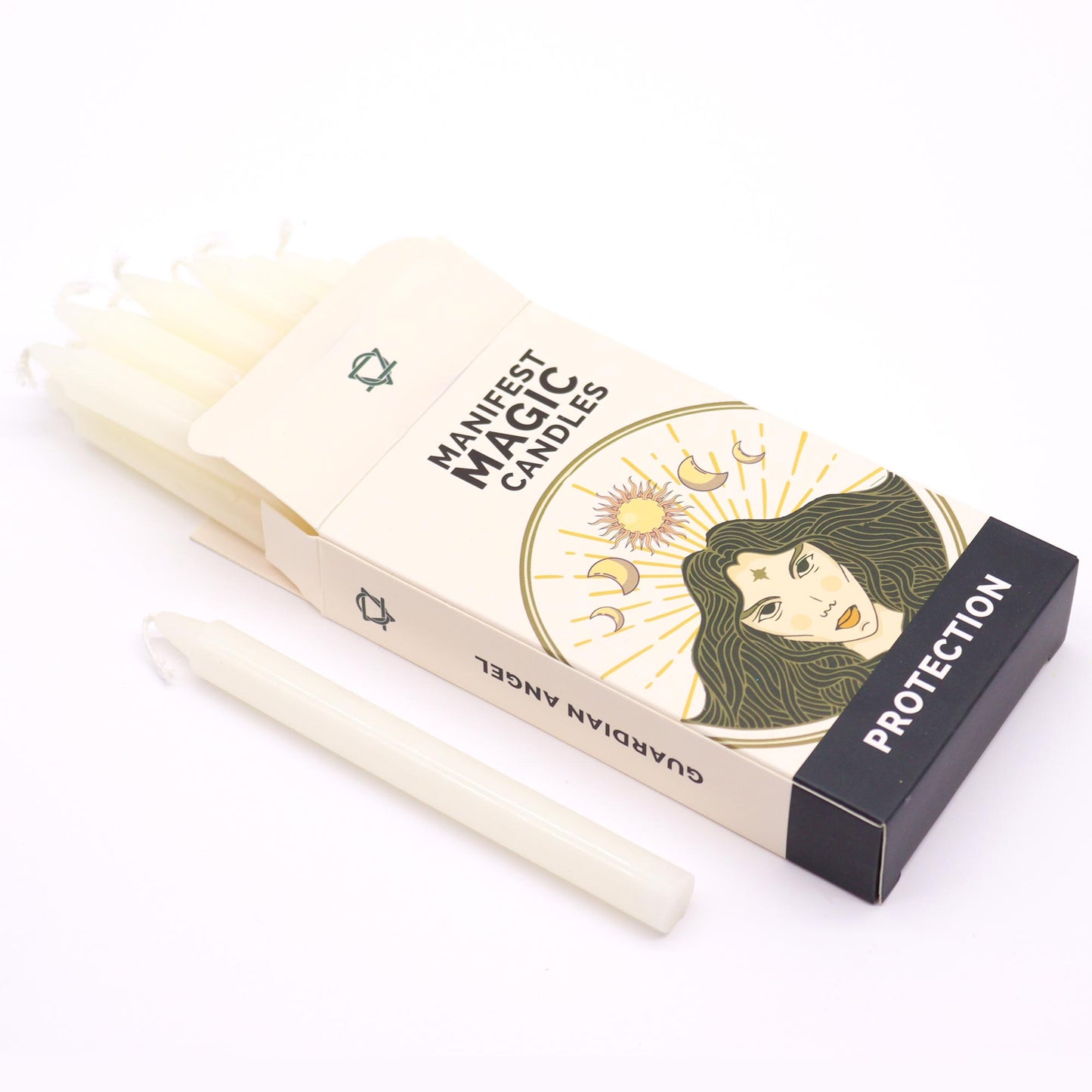 Bougies magiques Manifest (lot de 12) - Ivoire