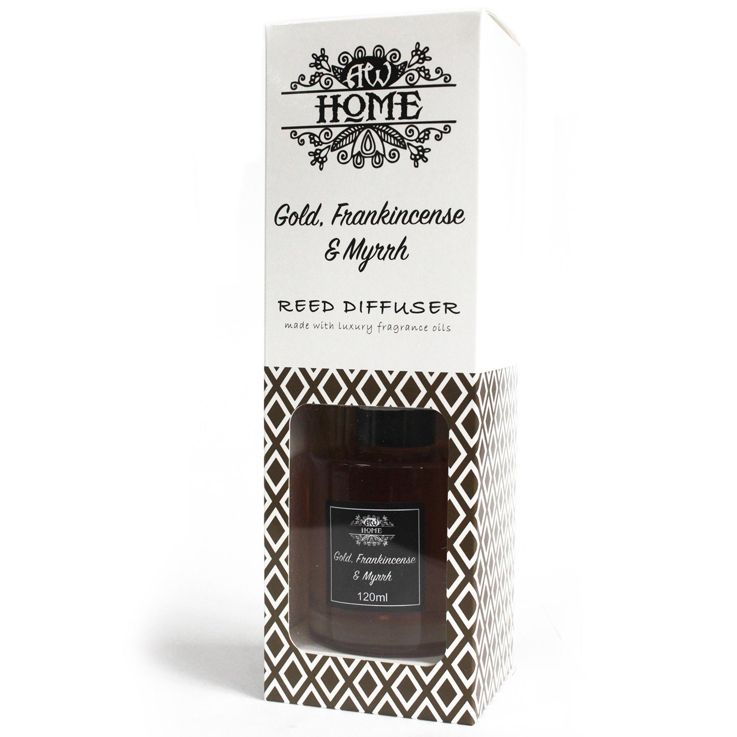 Diffuseur d'arômes 120 ml - Or, encens et myrrhe