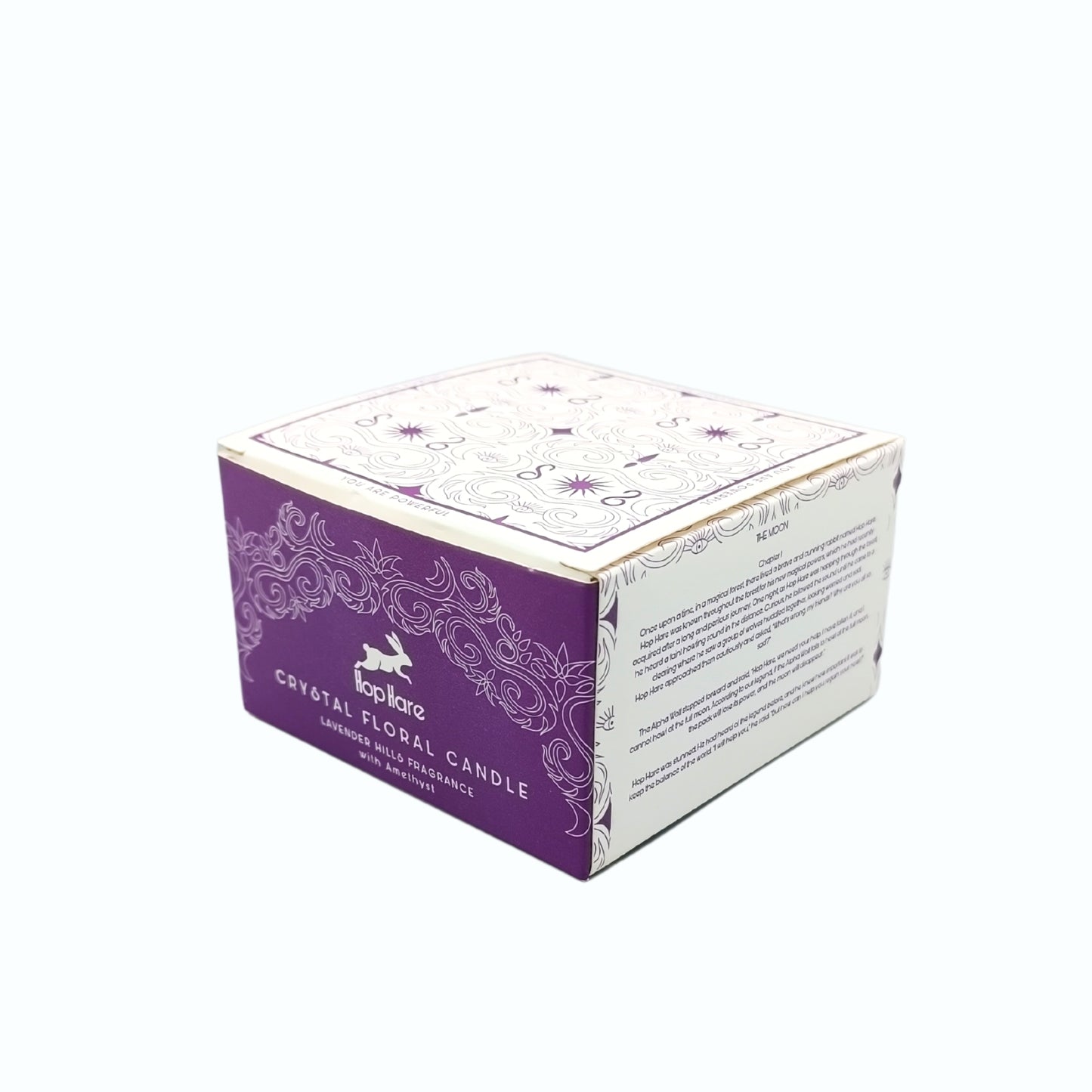 Bougie Fleur Magique en Cristal Hop Hare - Lune
