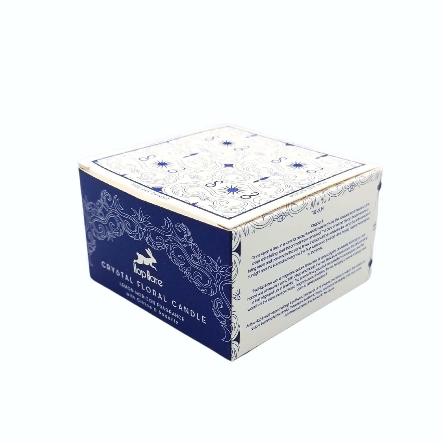 Bougie Fleur Magique en Cristal Hop Hare - Soleil