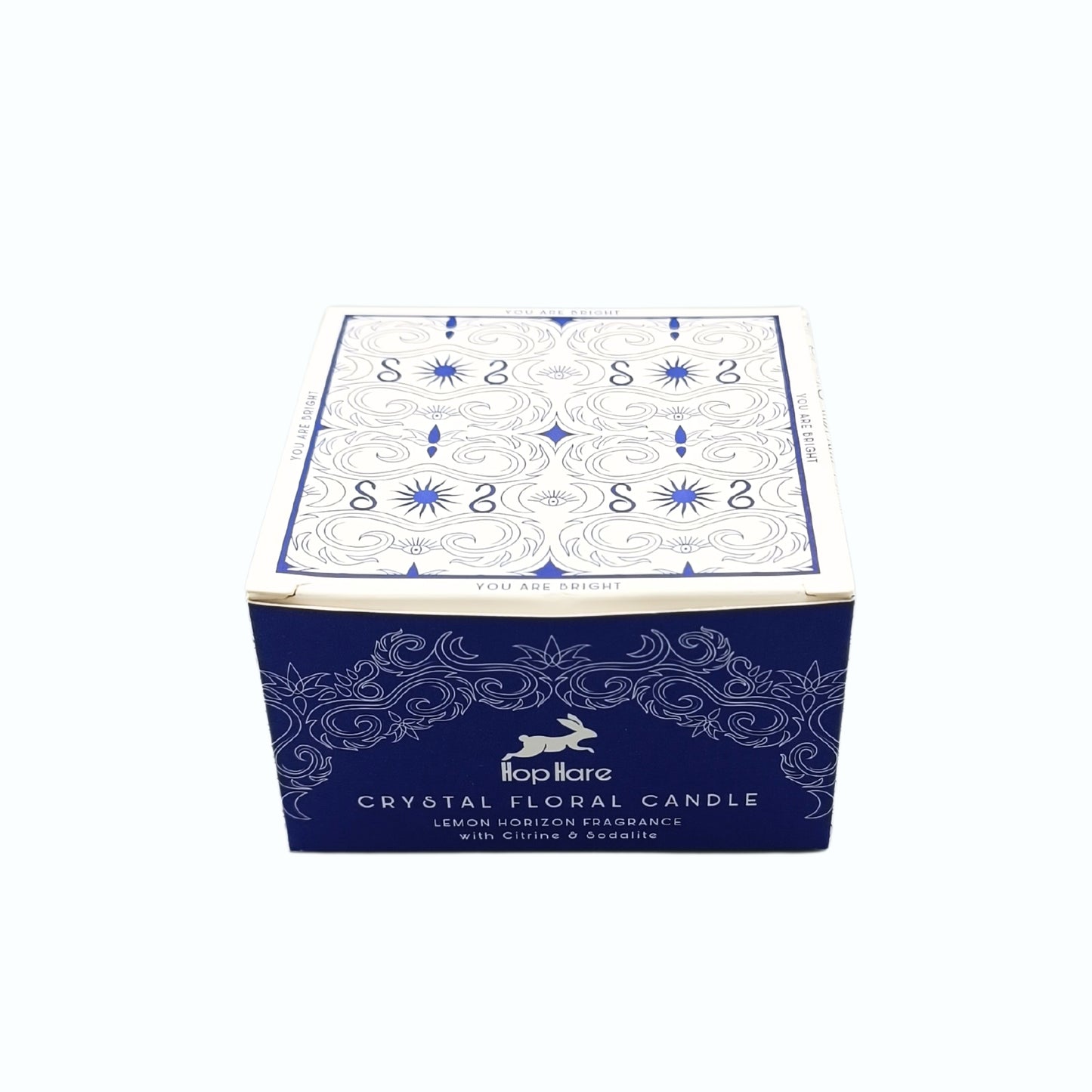 Bougie Fleur Magique en Cristal Hop Hare - Soleil