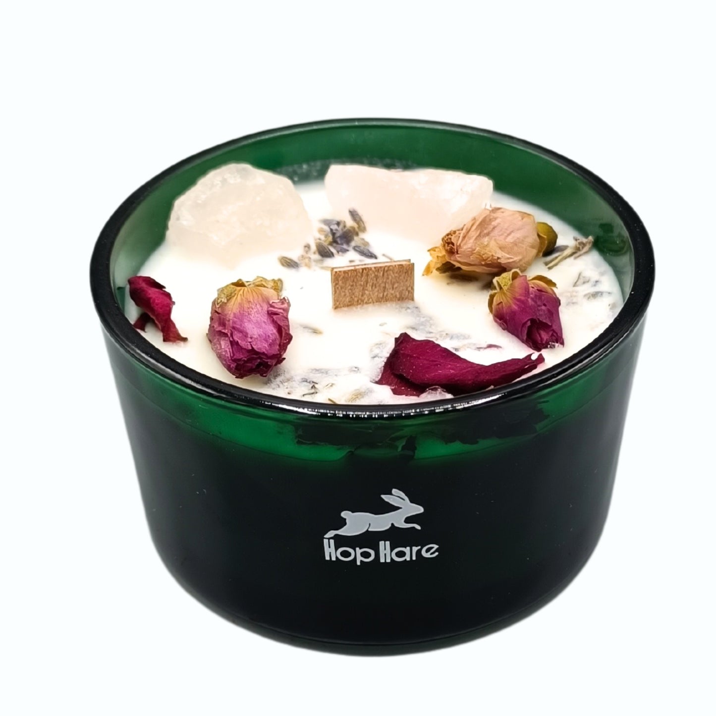 Bougie Fleur Magique en Cristal Hop Hare - Les Amoureux