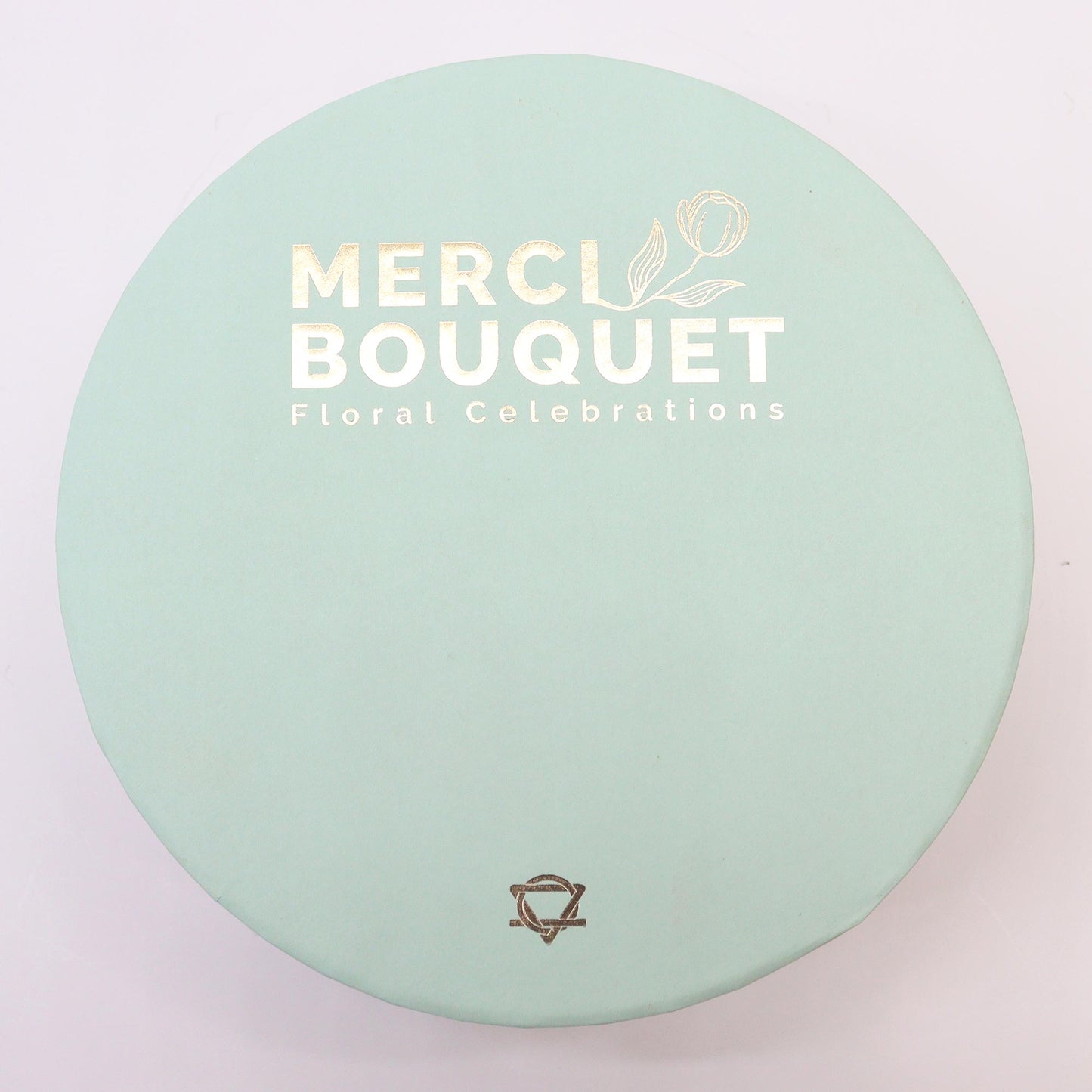Boîte ronde - Célébrations du printemps - Jaune et vert