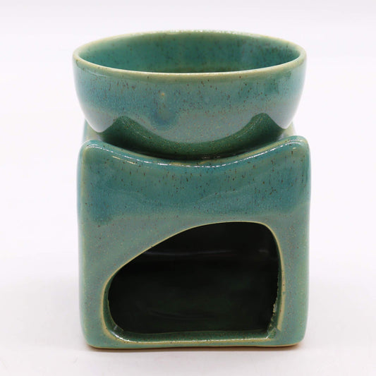 Grand brûleur à huile porte-bonheur - Jade