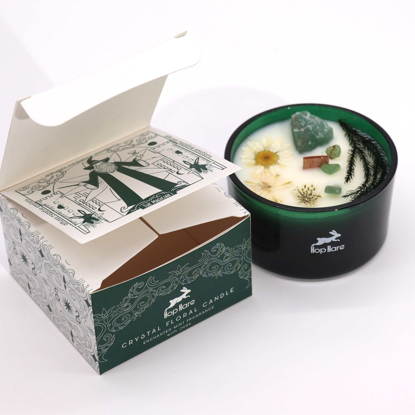 Bougie Fleur Magique en Cristal Hop Hare - Wizard