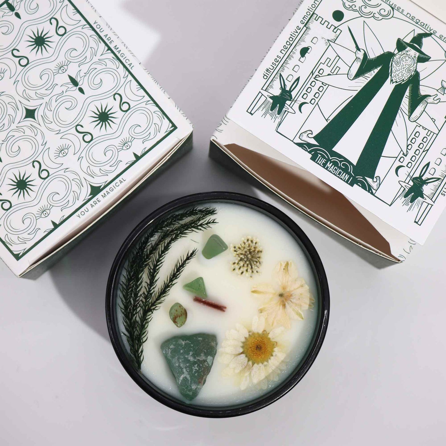 Bougie Fleur Magique en Cristal Hop Hare - Wizard