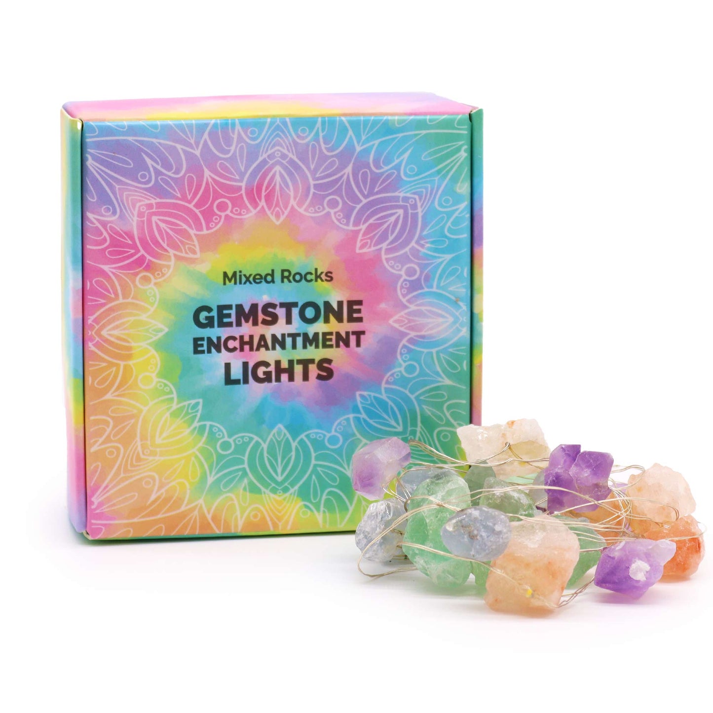 Lumières d'enchantement de pierres précieuses - Roches mixtes