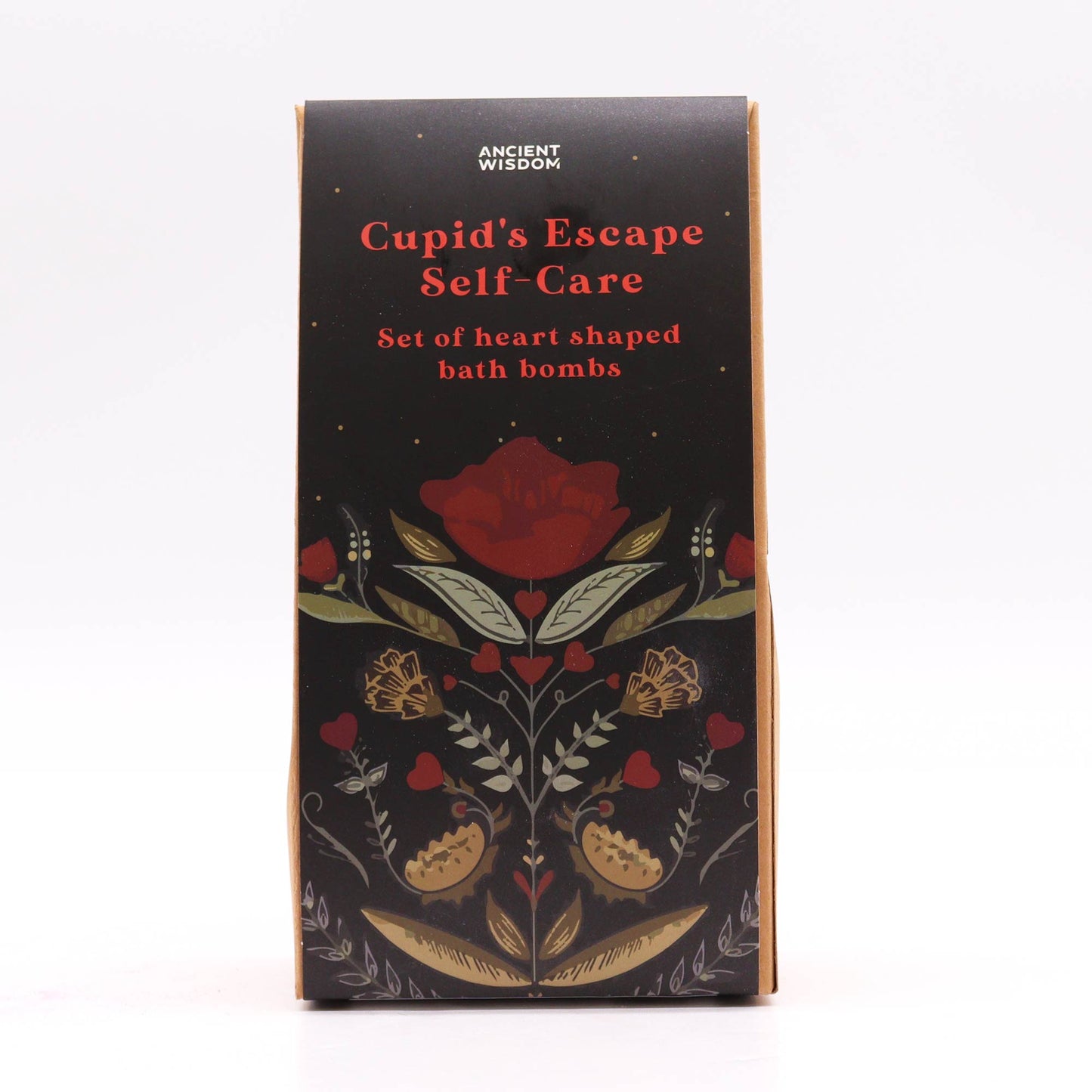 Coffret de bombes de bain en forme de cœur - Cupid's Getaway Self-Care