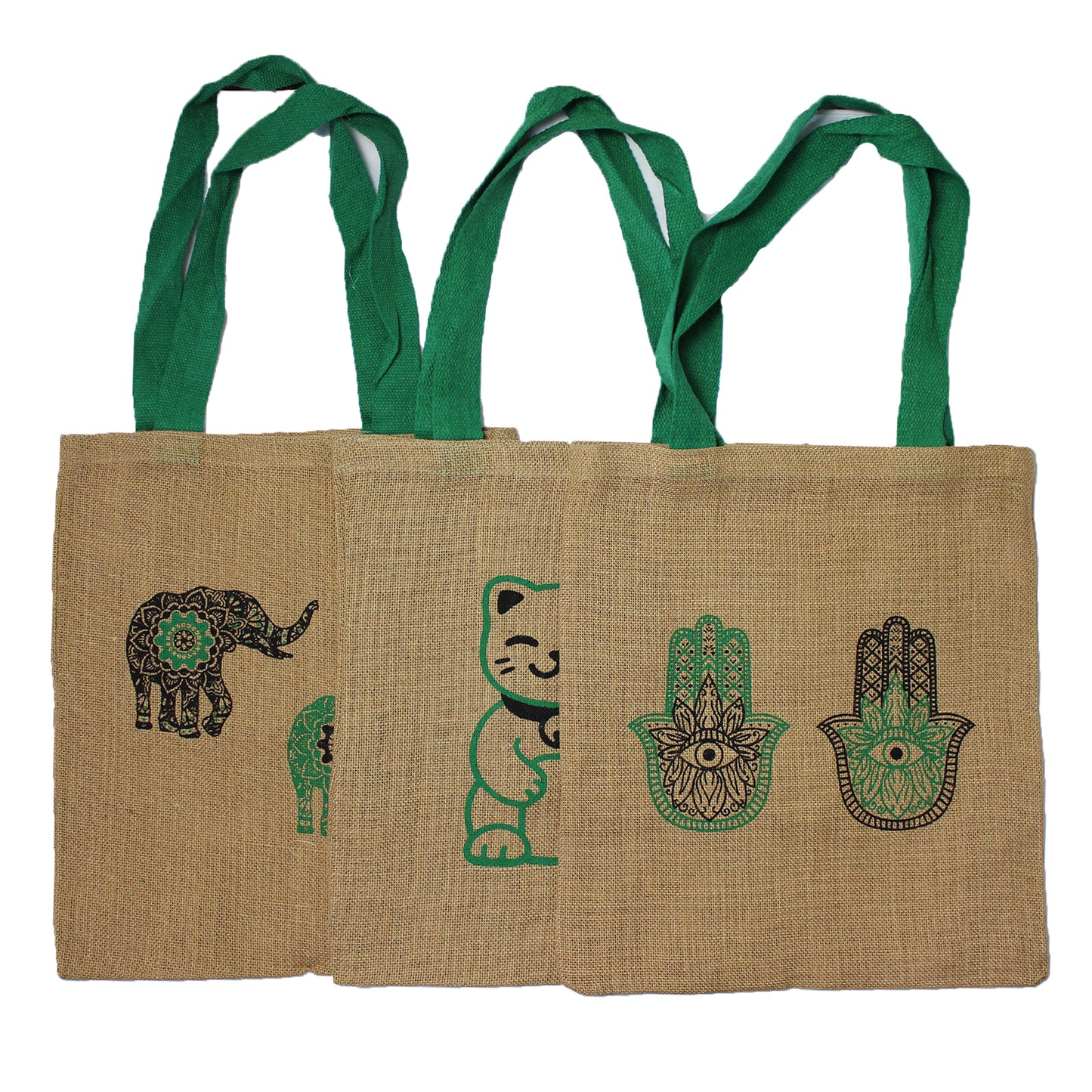 Grand sac en jute - 3 modèles