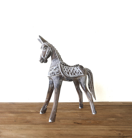 Grand cheval antique 32 cm