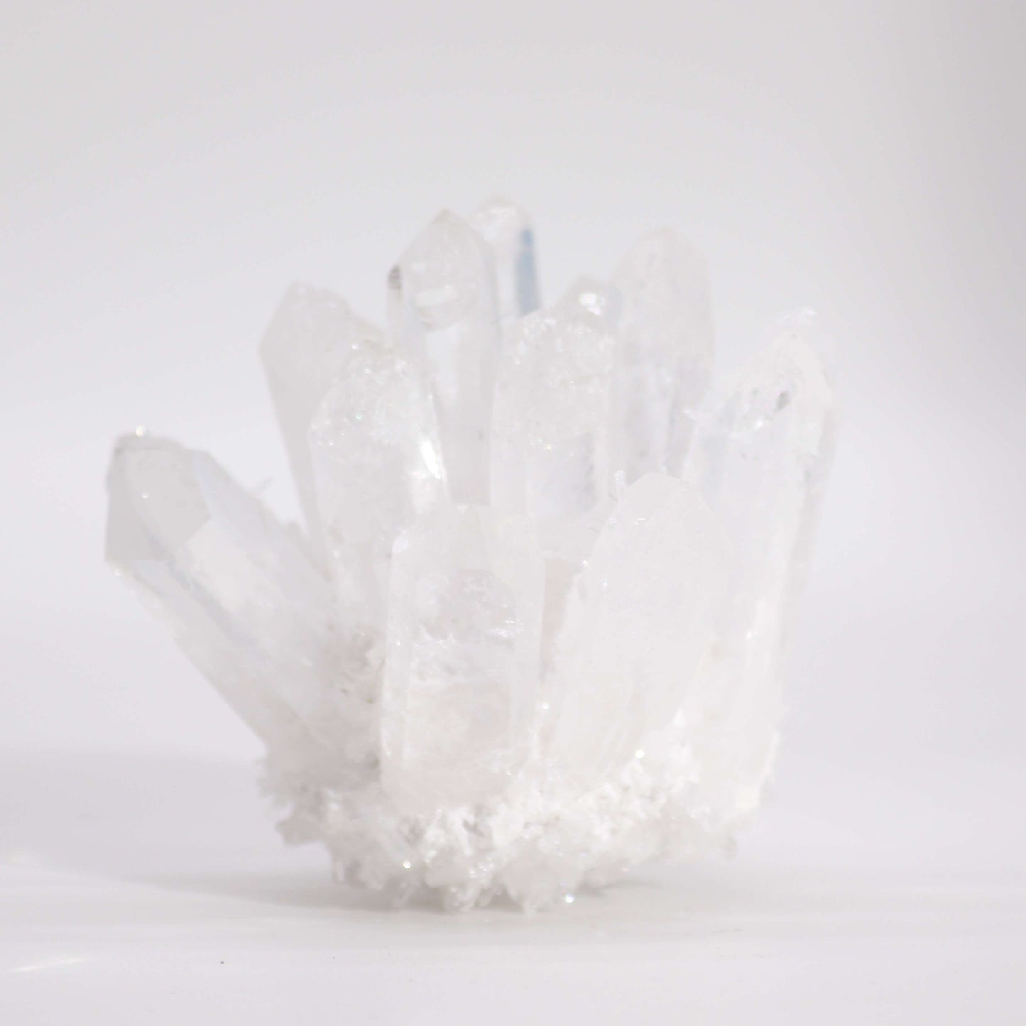Amas de quartz naturel fabriqué à la main - Quartz clair (environ 250-300 g 8 cm)