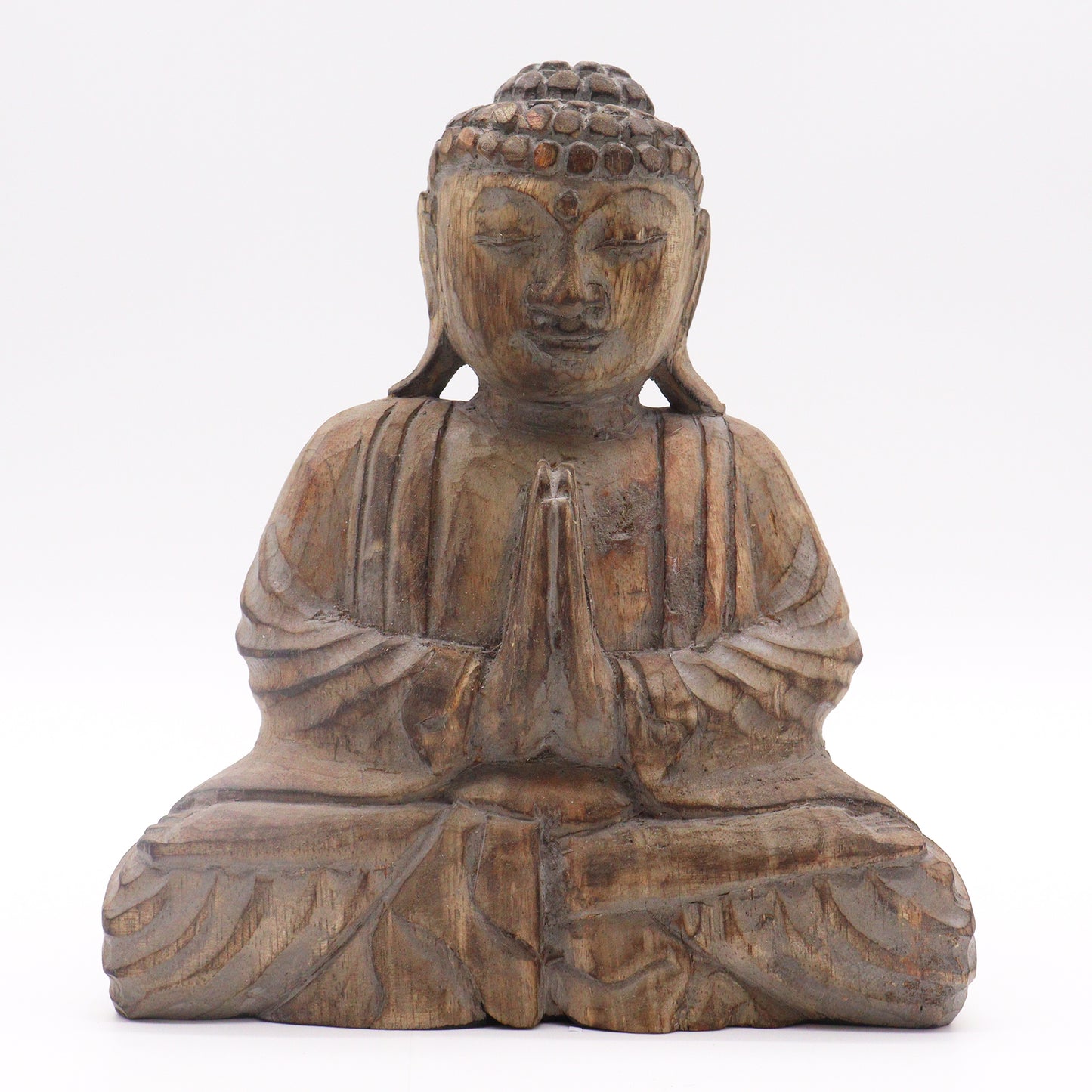 Ensemble Bouddha Feng Shui - Hamsa - Gris