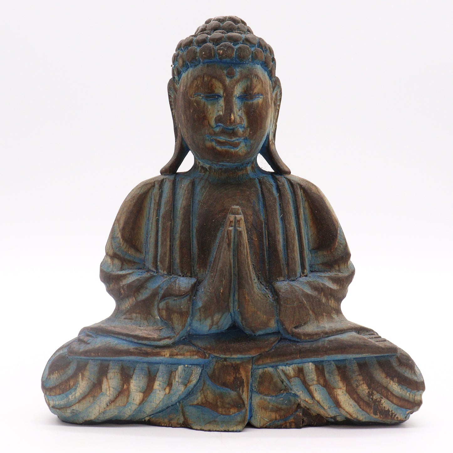 Coffret Feng Shui Bouddha - Mandala Floral - Bleu