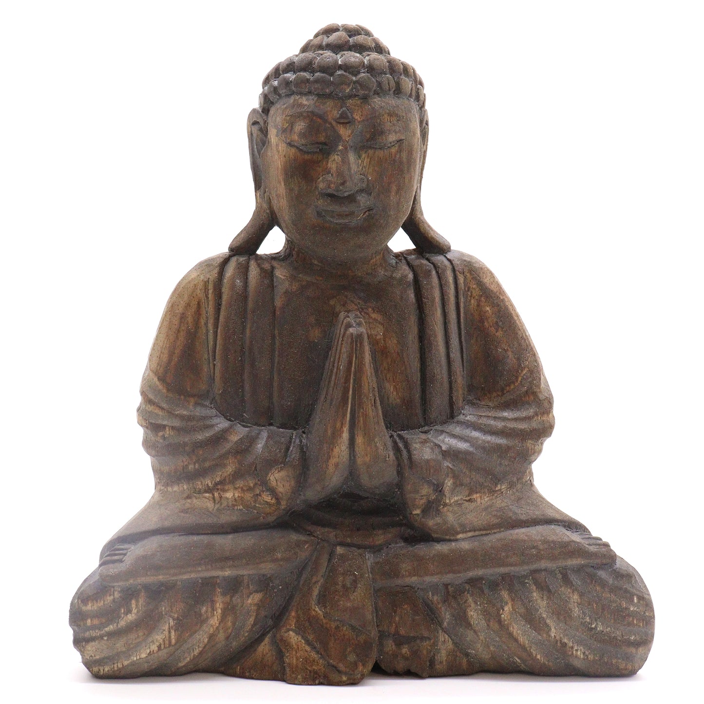 Ensemble Bouddha Feng Shui - Om - Gris et Noir
