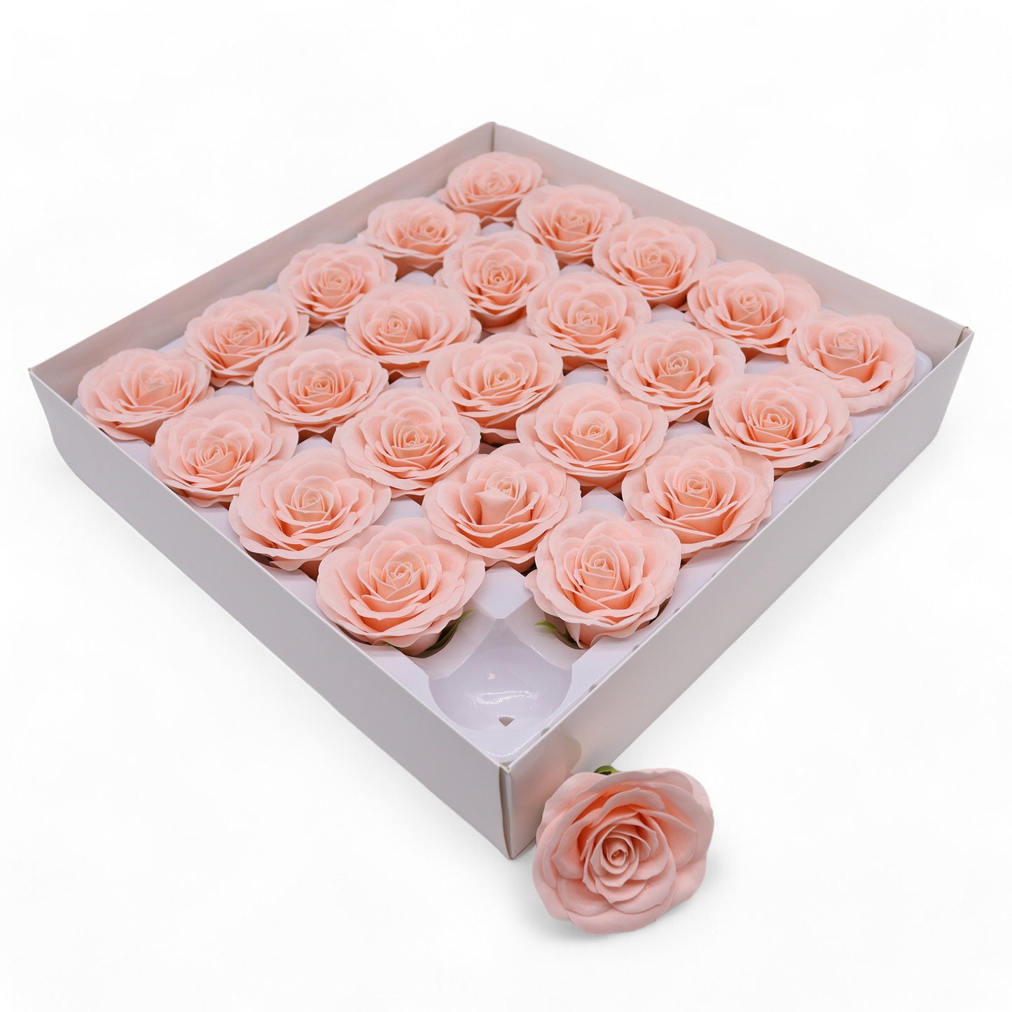 Fleur de savon artisanale - Rose vintage - Rose