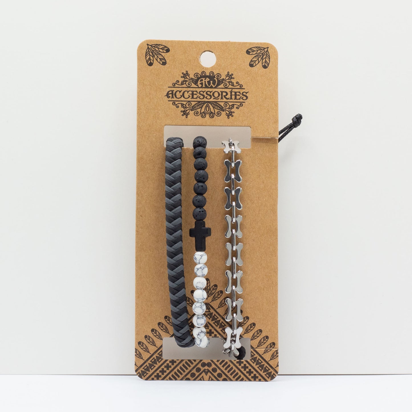 Ensemble de bracelets pour homme - City Blacks