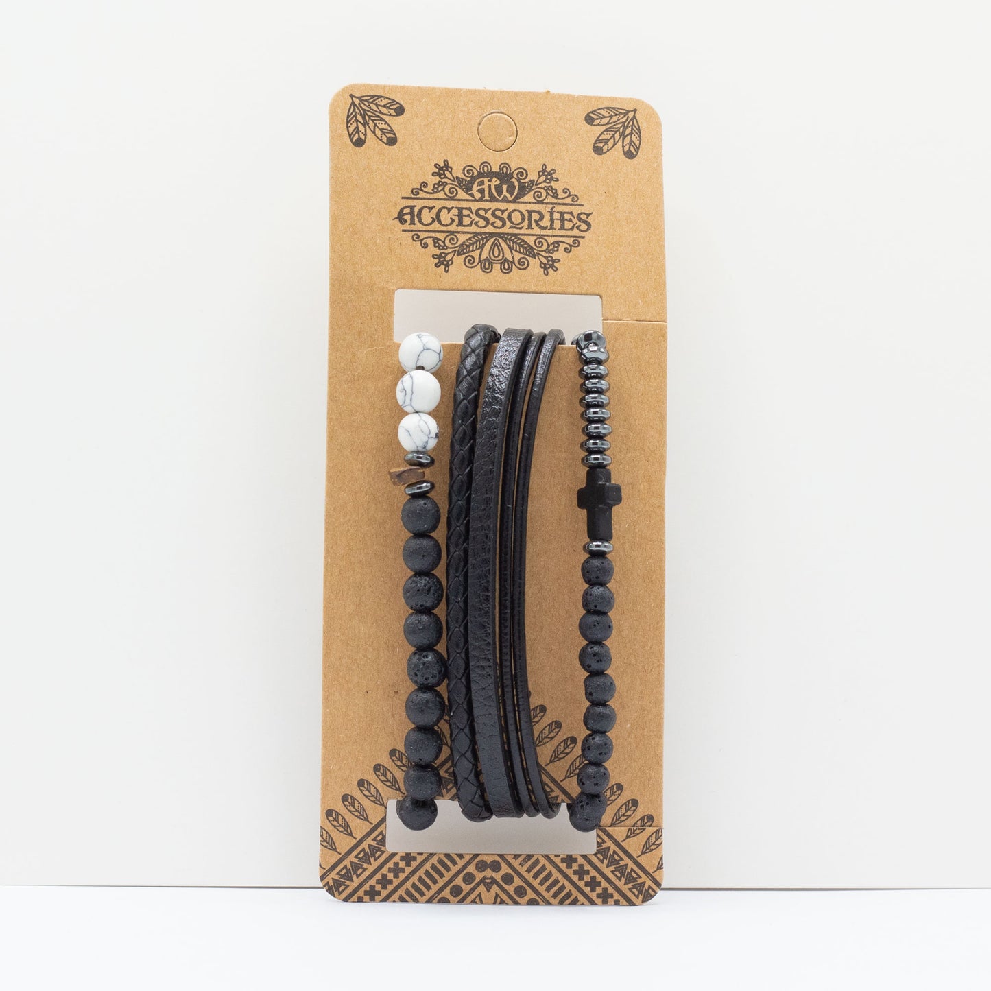 Ensemble de bracelets pour homme - City Blacks