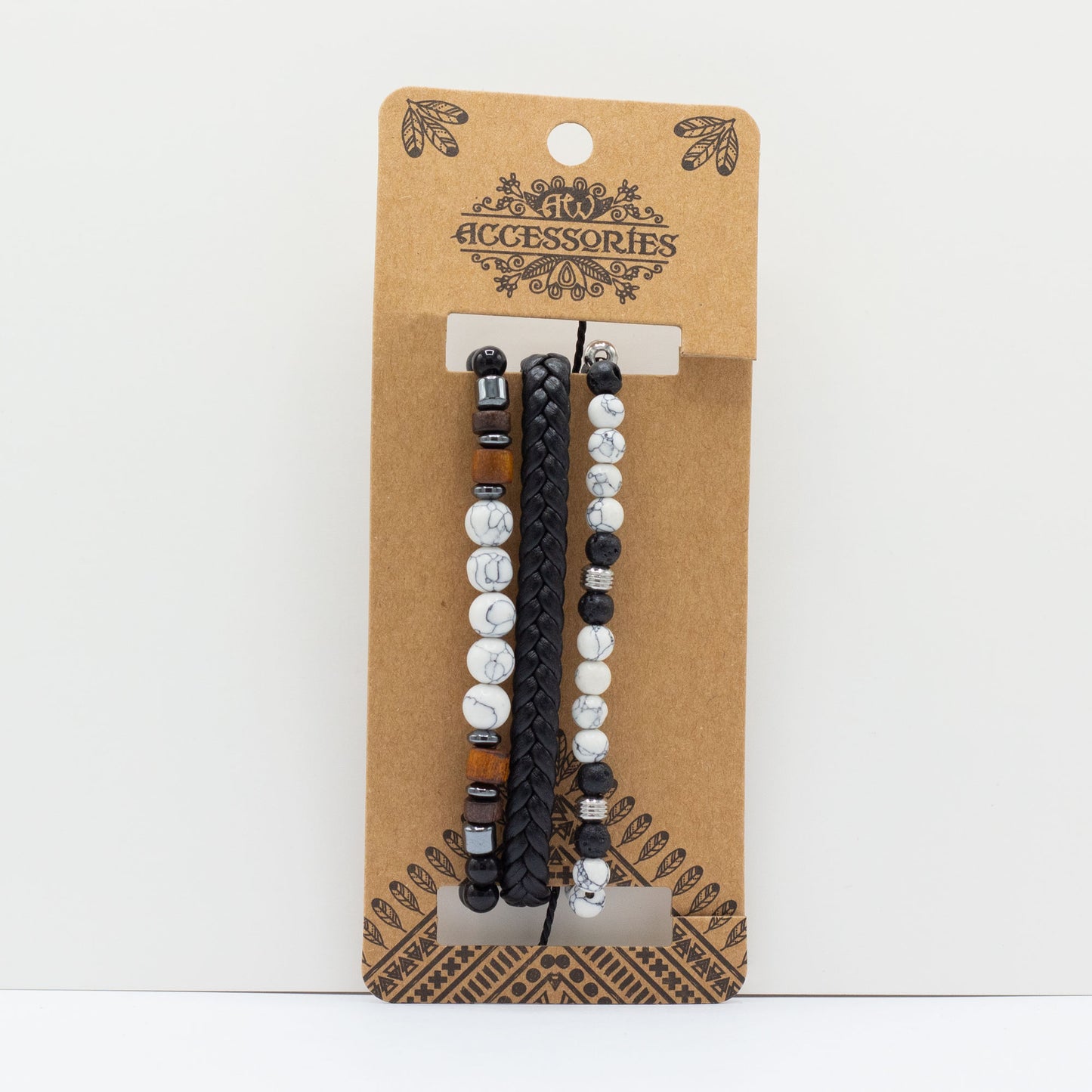 Ensemble de bracelets pour homme - City Blacks