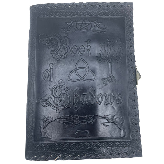 Grand carnet d'ombres - Noir avec bords effilochés