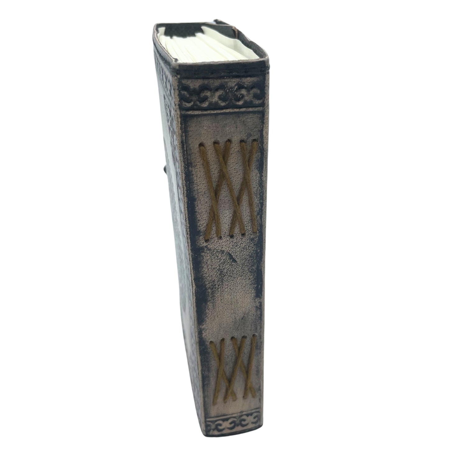 Carnet ésotérique Hamsa - Vintage avec bord cousu